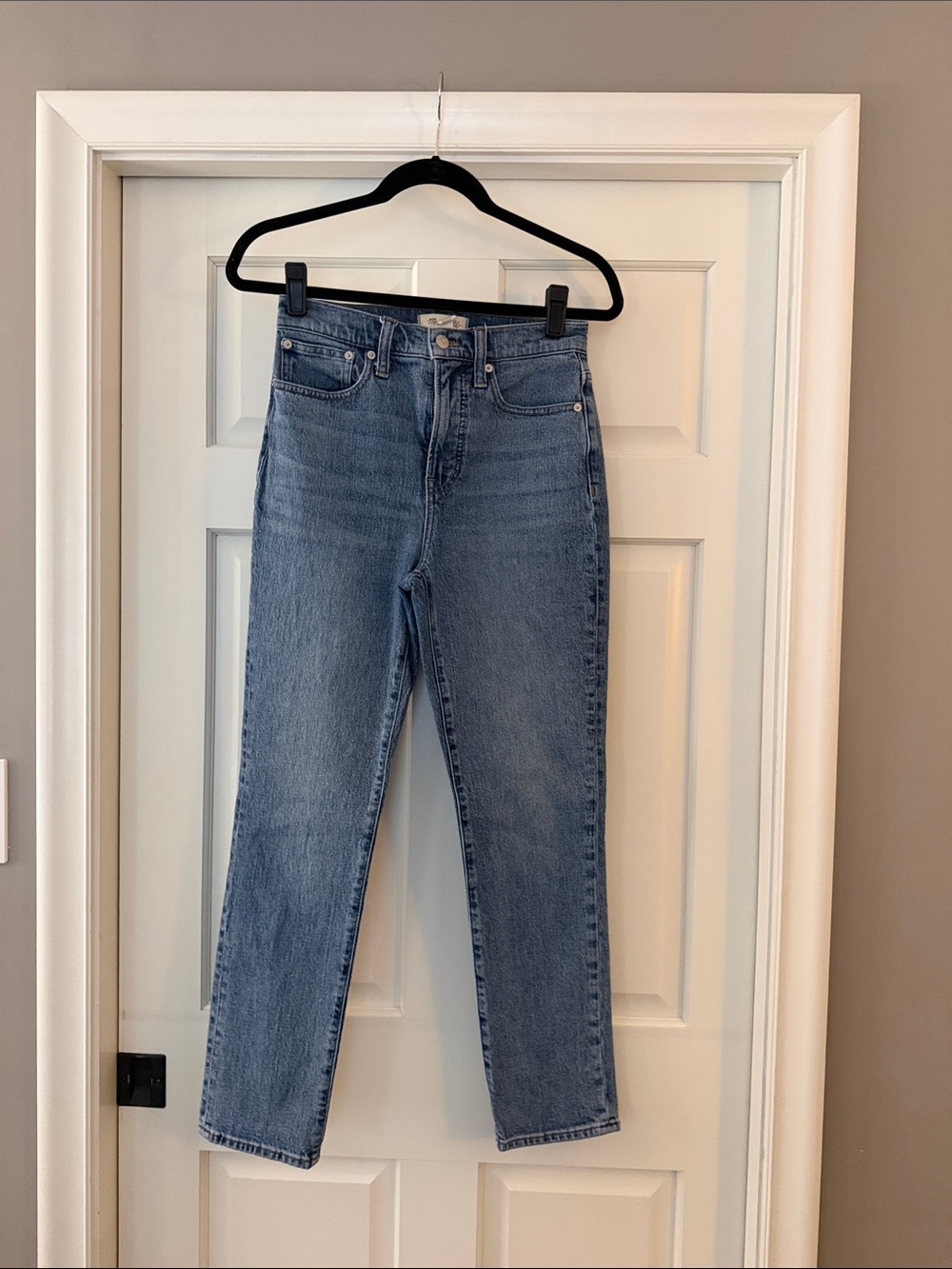 Madewell Perfect Fit Vintage High-Rise Straight Jeans
